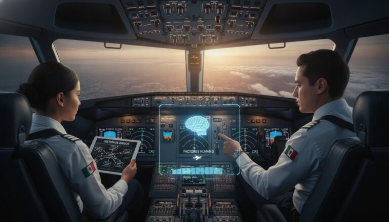 Seguridad Aérea en México: Gestión de Riesgos y Factores Humanos en la Cabina de Vuelo